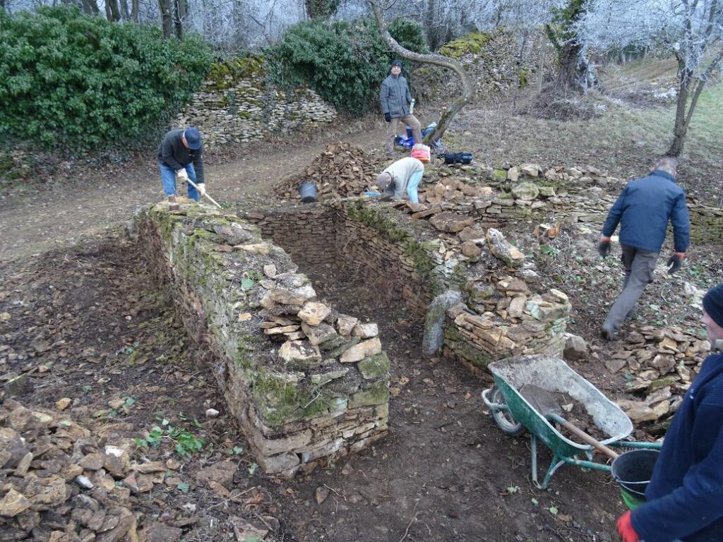 Les murs originaux se dévoilent