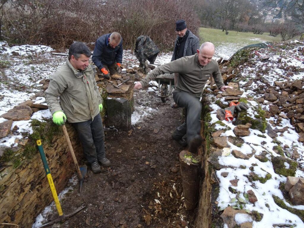 Le dessouchage tout en délicatesse