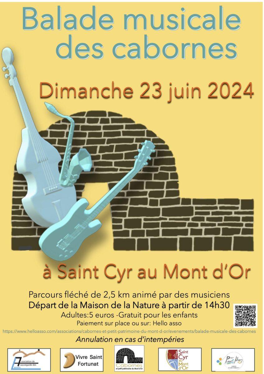 Balade Musicale des Cabornes – 23 juin 2024